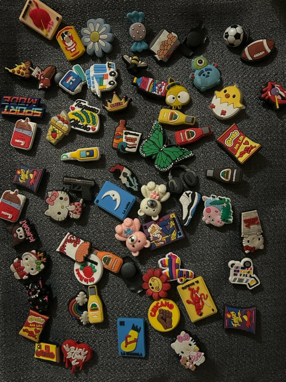 CROCS Multi-Color Fun Jibbitz Charms